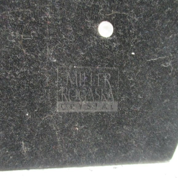 *Beautiful Carved Miller Rogaska Crystal 10" x 13" Table Top Chain Easel - Picture 12 of 12